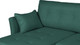Миниатюра изображения товара Диван угловой Mio Tesoro Руан 547 (зеленый 1586)