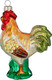Миниатюра изображения товара Елочная игрушка Inge's Christmas Figural Glass Ornaments. Петух / 64926H120