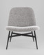 Миниатюра изображения товара Кресло мягкое Stool Group Ease DM5052 / BMG2635-19 (серый)