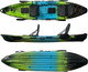 Миниатюра изображения товара Каяк BarrakuDA SOT390 (черный/зеленый/синий)