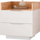 Миниатюра изображения товара Прикроватная тумба Dipriz Melamine Д.20055.1 (белый/артизан)