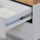 Миниатюра изображения товара Прикроватная тумба Dipriz Melamine Д.20055.1 (белый/артизан)