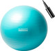 Миниатюра изображения товара Фитбол гладкий Sundays Fitness IR97403 + Насос ручной  IR97410 (75см, голубой)