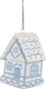 Миниатюра изображения товара Елочная игрушка Goodwill Xmas 2024 Пряничный домик голубой / MC 38235