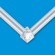 Миниатюра изображения товара Уголок для потолочного плинтуса FORMAT 7002 (4шт)
