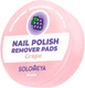 Миниатюра изображения товара Салфетки для снятия лака Solomeya Pads Acetone Free Виноград / 14-2120 (30шт)