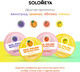 Миниатюра изображения товара Салфетки для снятия лака Solomeya Pads Acetone Free Яблоко / 14-2119 (30шт)
