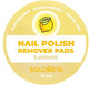 Миниатюра изображения товара Салфетки для снятия лака Solomeya Pads Acetone Free Лимон / 14-2118 (30шт)