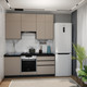 Миниатюра изображения товара Кухонный гарнитур ВерсоМебель Эко Премиум 1.9 (глиняный серый/ст. тунис)