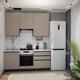 Миниатюра изображения товара Кухонный гарнитур ВерсоМебель Эко Премиум 2.0 (глиняный серый/ст. мрамор лацио)