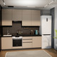 Миниатюра изображения товара Кухонный гарнитур ВерсоМебель Эко Премиум 2.4 (глиняный серый/ст. тунис)