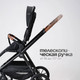 Миниатюра изображения товара Детская универсальная коляска Tomix Travel 2в1 Z1/2 (Black)