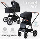 Миниатюра изображения товара Детская универсальная коляска Tomix Travel 2в1 Z1/2 (Black)