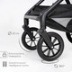 Миниатюра изображения товара Детская универсальная коляска Tomix Travel 2в1 Z1/2 (Black)