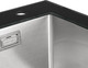 Миниатюра изображения товара Мойка кухонная Arfeka Eco AR 50x50 (GS Black Glass+Satin)