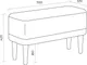 Банкетка Monofix Одос (велюр/шалфей) — фото 6