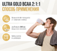 Миниатюра изображения товара Аминокислоты BCAA Ultrasupps Ультра Голд 2:1:1 (300г, фруктовый пунш)