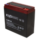 Миниатюра изображения товара Аккумуляторная батарея Kijo 12V 6-DZF-23Ah M5 / 6-DZF-23