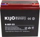Миниатюра изображения товара Аккумуляторная батарея Kijo 12V 6-DZF-23Ah M5 / 6-DZF-23