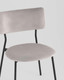 Миниатюра изображения товара Стул Stool Group Амелия LV-111-St022-01 (велюр светло-серый)