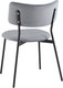 Миниатюра изображения товара Стул Stool Group Амелия LV-111-St017-01 (велюр серо-голубой)
