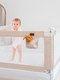 Миниатюра изображения товара Ограждение для кровати Amarobaby Linear / AB-LIN-BSR-BE-180 (бежевый)