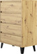 Миниатюра изображения товара Комод Anrex Boxwell Berg 4S/70б (дуб артисан)