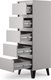 Миниатюра изображения товара Комод Anrex Boxwell Berg 5S/40 (серый)