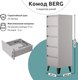 Миниатюра изображения товара Комод Anrex Boxwell Berg 5S/40 (серый)