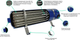 Миниатюра изображения товара Теплообменник для бассейна Emaux Вертикальный HE (75кВт)