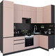 Миниатюра изображения товара Кухонный гарнитур ВерсоМебель Эко Премиум 1.2x2.7 правая (пудровый/ст. тунис)