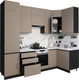 Миниатюра изображения товара Кухонный гарнитур ВерсоМебель Эко Премиум 1.2x2.7 правая (глиняный серый/ст. мрамор лацио)