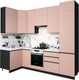 Миниатюра изображения товара Кухонный гарнитур ВерсоМебель Эко Премиум 1.2x2.7 левая (пудровый/ст. мрамор лацио)