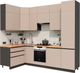 Миниатюра изображения товара Кухонный гарнитур ВерсоМебель Эко Премиум 1.4x2.7 левая (глиняный серый/ст. дуб вотан)