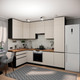 Миниатюра изображения товара Кухонный гарнитур ВерсоМебель Эко Премиум 1.4x2.7 левая (кашемир/ст. дуб вотан)