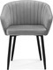Миниатюра изображения товара Стул Notta Корсо (темно-серый/черный)