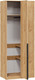 Миниатюра изображения товара Шкаф ТриЯ Джоли угловой (дуб крафт золотой/белый матовый)