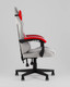 Миниатюра изображения товара Кресло геймерское TopChairs Phantom GF-8080 TT704+TT703 (серый/красный)