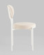 Миниатюра изображения товара Стул Stool Group Бриф SN / AV 477-C01-9016 (велюр молочный/каркас белый муар)