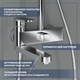 Миниатюра изображения товара Душевая система со смесителем Lauter Brook 21CK691C-24