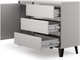 Миниатюра изображения товара Тумба Anrex Boxwell Berg 1D3S (серый)