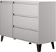 Миниатюра изображения товара Тумба Anrex Boxwell Berg 1D3S (серый)