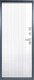 Миниатюра изображения товара Входная дверь Промет Атлант 96x205 (правая, букле серый/бланко)
