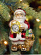 Миниатюра изображения товара Елочная игрушка Грай Санта Клаус с часами Ф-245
