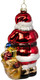 Миниатюра изображения товара Елочная игрушка Грай Санта Клаус с часами Ф-245