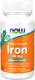 Миниатюра изображения товара Минерал NOW Foods Iron 36mg (90 капсул)