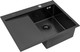 Миниатюра изображения товара Мойка кухонная Arfeka Eco AR PVD Nano 65x50 R (черный)