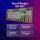 Миниатюра изображения товара Клавиатура Royal Kludge RK-R87 RGB (черный/серый/красный, Blue Switch)