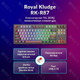 Миниатюра изображения товара Клавиатура Royal Kludge RK-R87 RGB (черный/серый/красный, Blue Switch)