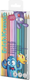 Миниатюра изображения товара Набор цветных карандашей Erich Krause Jolly Friends Pastel / 61802 (12цв)